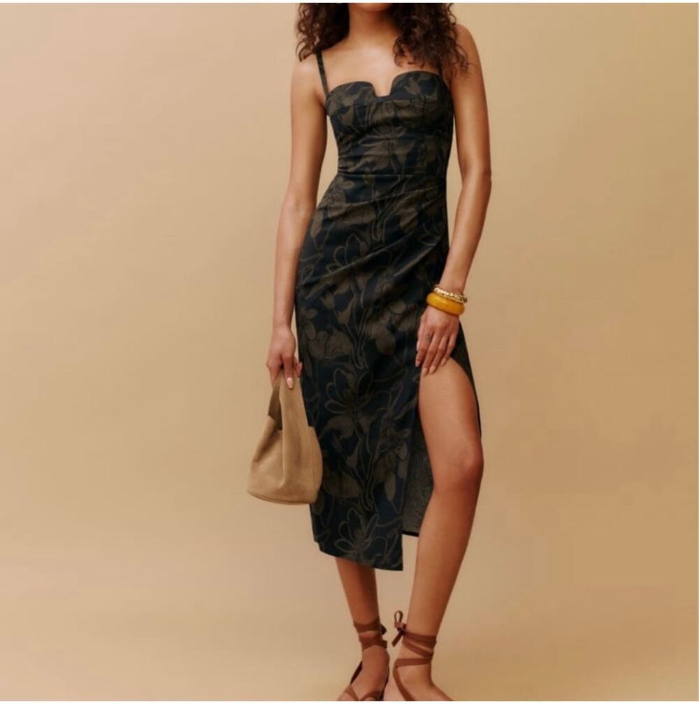 Reformation Alfred Dress Brava size 2